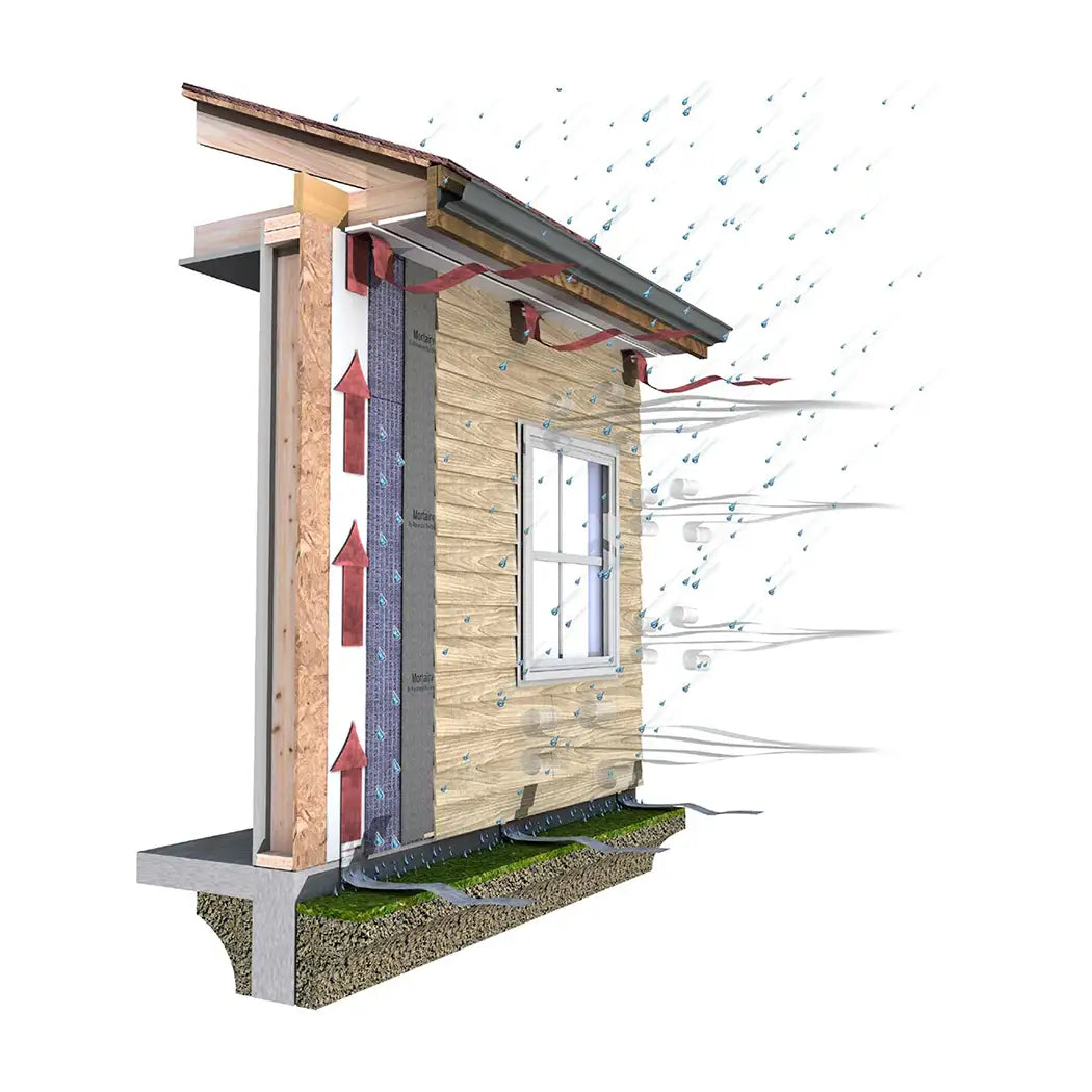 Mortairvent Rain Resistance Drawing