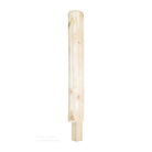 Northern White Cedar Hand Peeled Rail Post Inside Corner Notched Post