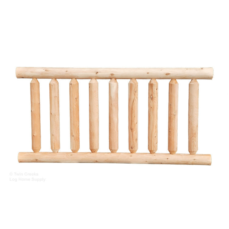 Northern White Cedar Railing (Without Tenoned Ends)