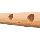 White Pine 4 Inch Rail Drilled to Accept Tenoned Spindles