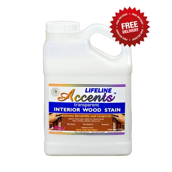 Lifeline Accents Exterior Stain - 1 Gallon - Free Shipping