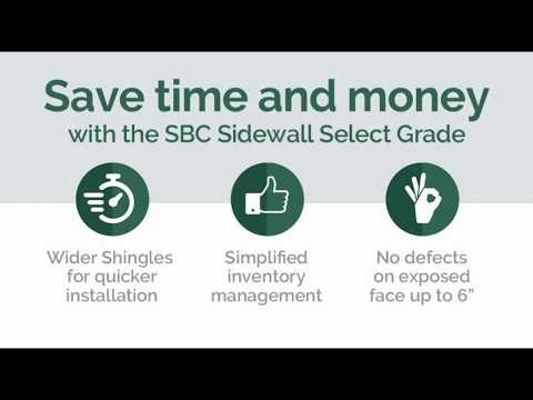 all-groups Sidewall Select Grade - Evolution Of Cedar Shingles 