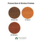 Proluxe Door & Window Color Finishes 
