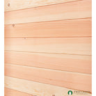 1x6 Douglas Fir Tongue & Groove Shiplap - Installed View of Nickel Gap Face from Angle