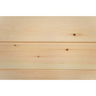 1x6 White Pine Shiplap Siding - Close-Up