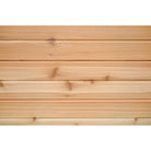 1x8 Western Red Cedar Channel Rustic Siding (Reverse Installed Close)