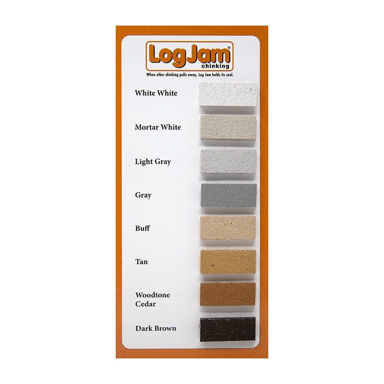 Sashco Log Jam Chinking Color Chart